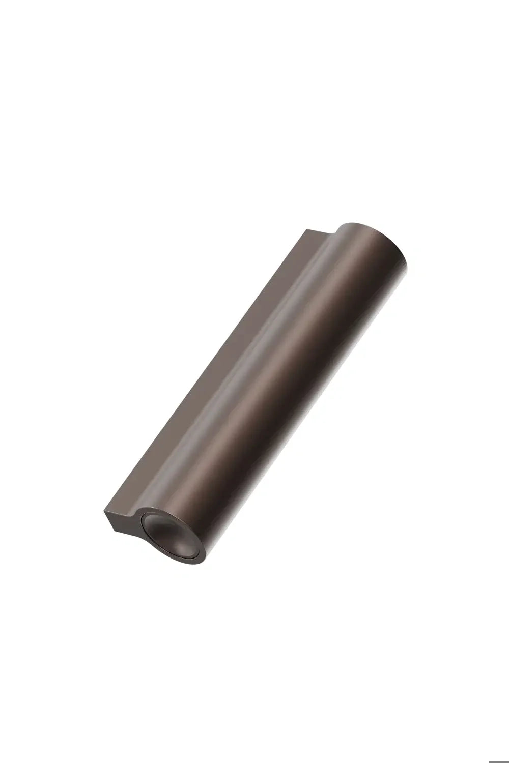 Dark Bronze "Lucente" Tubular Drawer Pulls - Euro • Knobs
