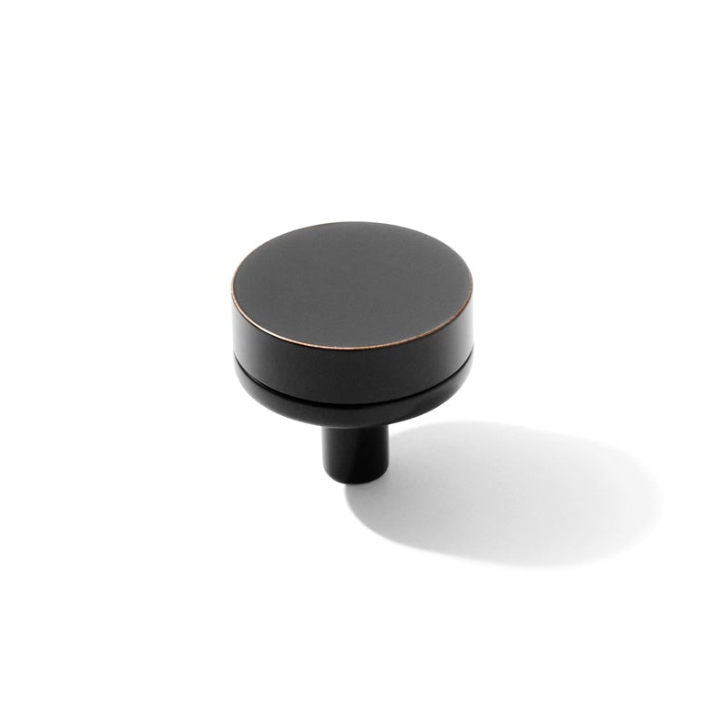Smooth T-Bar "Contemporary" Oil Rubbed Bronze Knobs and Pulls