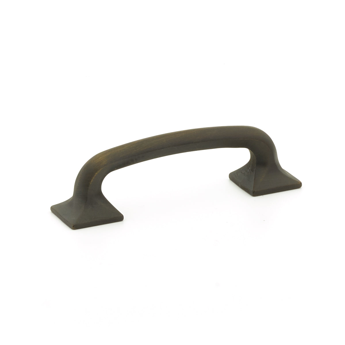Rubbed Antique Bronze "Milli" Square Cabinet Knobs and Drawer Pulls