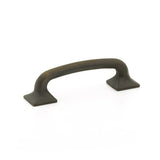 Rubbed Antique Bronze "Milli" Square Cabinet Knobs and Drawer Pulls