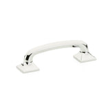 Polished Chrome "Milli" Square Cabinet Knobs and Drawer Pulls