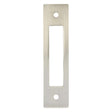 Brushed Nickel Cutout Drawer Pull Backplates - Forge Hardware Studio