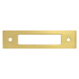 Champagne Bronze Cutout Drawer Pull Backplates - Forge Hardware Studio