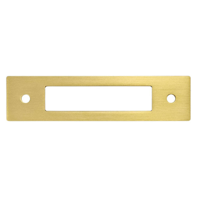 Champagne Bronze Cutout Drawer Pull Backplates - Forge Hardware Studio