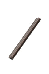 Dark Bronze "Lucente" Tubular Drawer Pulls - Euro • Knobs
