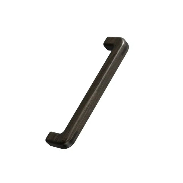 Dark Brown Wood "Tenon" U-Shaped Drawer Pulls - Forge Hardware Studio