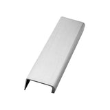 Edge Satin Steel "Artisan" Drawer Pulls - Forge Hardware Studio