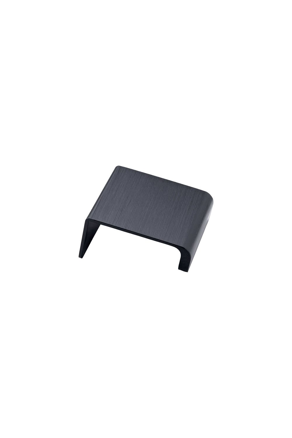 Edge Brushed Matt Black "Artisan" Drawer Pulls - Euro • Knobs