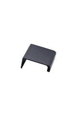 Edge Brushed Matt Black "Artisan" Drawer Pulls - Euro • Knobs