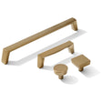 Champagne Bronze "Brooks" Drawer Pulls and Cabinet Knobs - Forge Hardware Studio