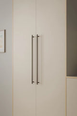 Matte Bronze "Manor" Knurled Cabinet Knobs and Drawer Pulls