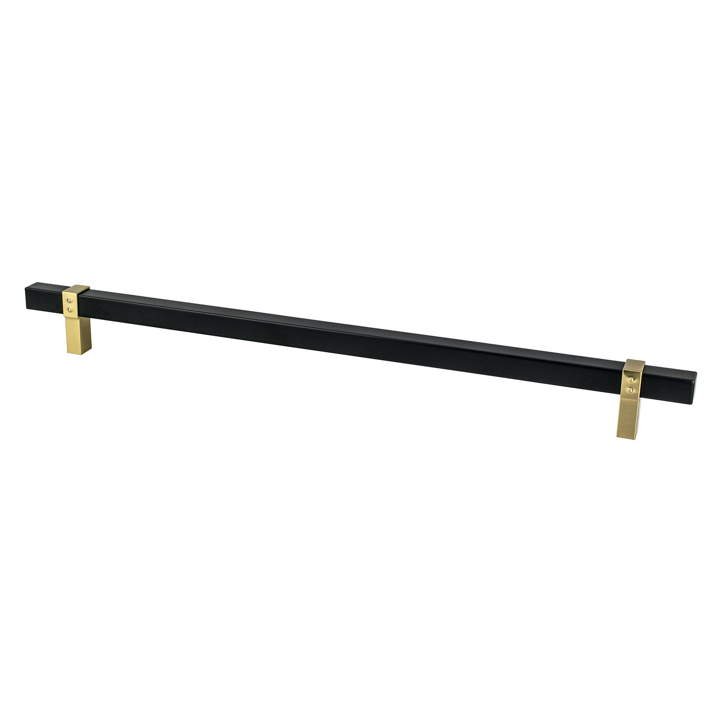 Champagne Bronze and Matte Black "Rio" Dual-Finish Cabinet Knob and Drawer Pulls - Forge Hardware Studio
