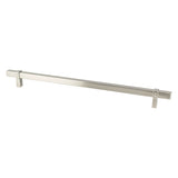 Brushed Nickel "Rio" T-Bar Cabinet Knob and Drawer Pulls - Forge Hardware Studio