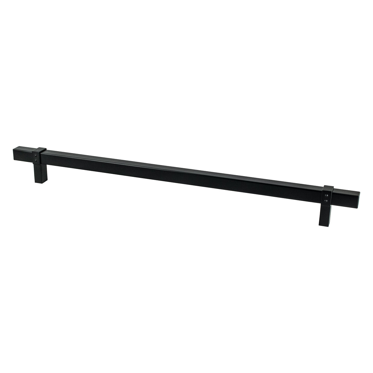 Matte Black "Rio" T-Bar Cabinet Knob and Drawer Pulls - Forge Hardware Studio