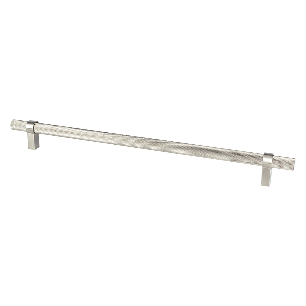 Knurled "Prelude" Brushed Nickel Cabinet Knobs and Drawer Pulls - Forge Hardware Studio