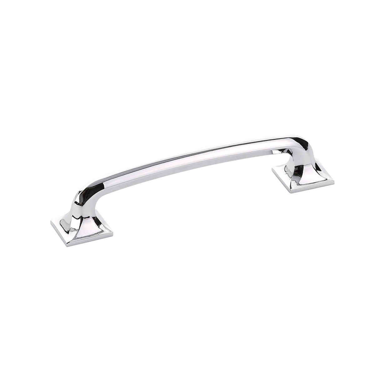 Polished Chrome "Milli" Square Cabinet Knobs and Drawer Pulls