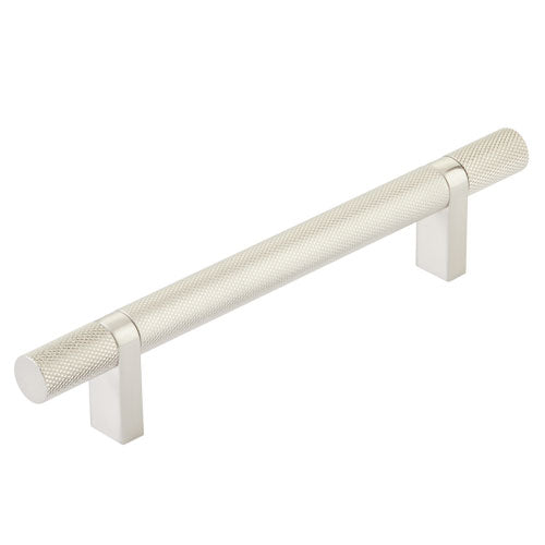 Knurled T-Bar Satin Nickel Cabinet Knobs and Drawer Pulls
