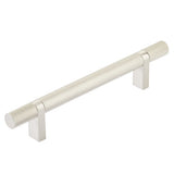 Knurled T-Bar Satin Nickel Cabinet Knobs and Drawer Pulls