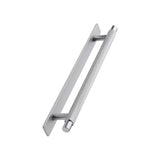 Knurled Backplate Brushed Stainless "Manor" Knobs and Drawer Pulls
