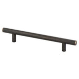 Round Oil-Rubbed Bronze "Dash" T-Knob and T-Bar Drawer Pulls