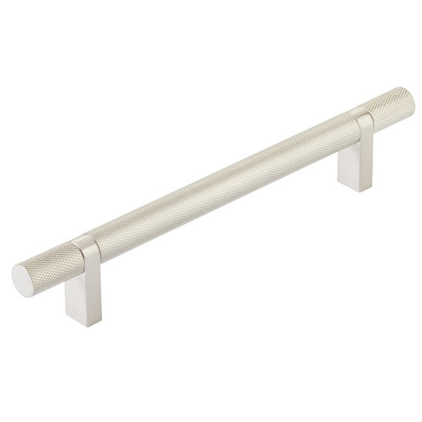 Knurled T-Bar Satin Nickel Cabinet Knobs and Drawer Pulls