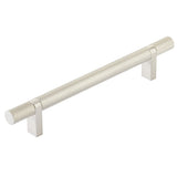 Knurled T-Bar Satin Nickel Cabinet Knobs and Drawer Pulls