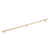 Knurled Select T-Bar Champagne Bronze Cabinet Knobs and Drawer Pulls - Forge Hardware Studio