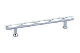 T-Bar "American Designer" Cabinet Knob and Drawer Pulls in Polished Chrome