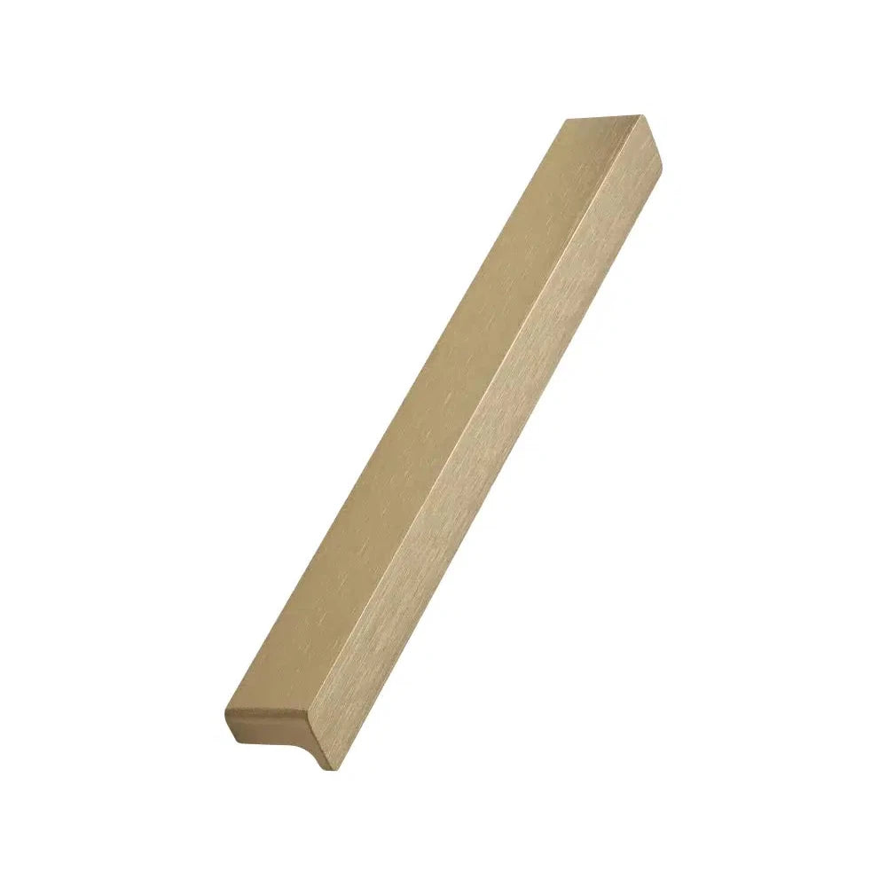 Brushed Brass "Elan" Knob and Drawer Pulls