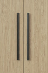Matte Black "Ciel" Tab Drawer Pulls - Forge Hardware Studio