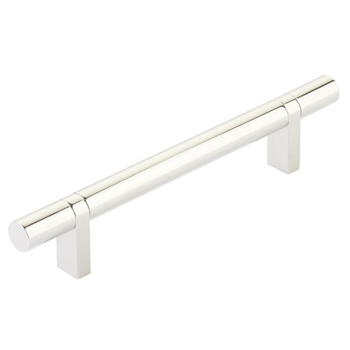Smooth T-Bar Polished Nickel Cabinet Knobs and Drawer Pulls