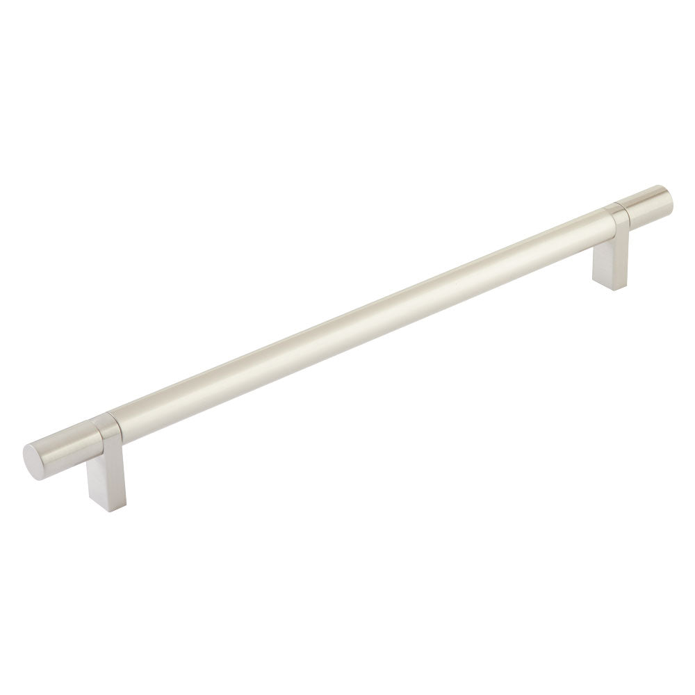 Smooth T-Bar Satin Nickel Cabinet Knobs and Drawer Pulls