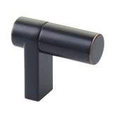 Smooth Oil Rubbed Bronze Cabinet Knobs and Drawer Pulls