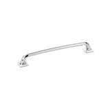 Polished Chrome "Milli" Square Cabinet Knobs and Drawer Pulls