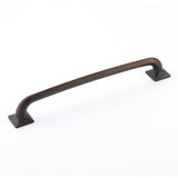 Rubbed Antique Bronze "Milli" Square Cabinet Knobs and Drawer Pulls