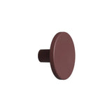 Maroon Red "Plato" Cabinet Knob and Drawer Pull