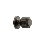 Knurled Backplate Matte Bronze "Manor" Knobs and Drawer Pulls