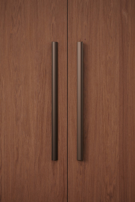 Dark Bronze "Ciel" Tab Drawer Pulls - Forge Hardware Studio