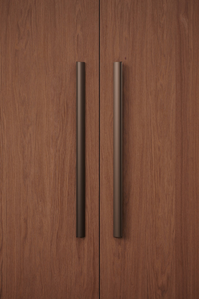 Dark Bronze "Ciel" Tab Drawer Pulls - Forge Hardware Studio