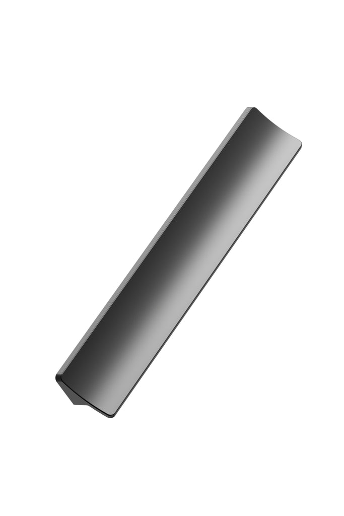 Matte Black "Ciel" Tab Drawer Pulls - Forge Hardware Studio