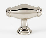 Transitional Polished Nickel "Perry" Cabinet Knobs and Drawer Pulls - Forge Hardware Studio