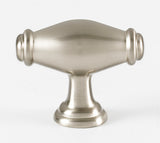 Transitional Satin Nickel "Perry" Cabinet Knobs and Drawer Pulls - Forge Hardware Studio