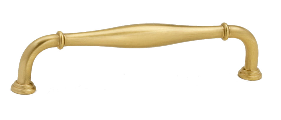 Transitional Satin Brass "Perry" Cabinet Knobs and Drawer Pulls - Forge Hardware Studio