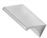 Polished Chrome "Graham" Tab Drawer Pull - Forge Hardware Studio