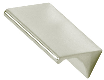 Polished Nickel "Graham" Tab Drawer Pull - Forge Hardware Studio