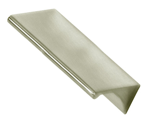 Satin Nickel "Graham" Tab Drawer Pull - Forge Hardware Studio