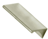 Satin Nickel "Graham" Tab Drawer Pull - Forge Hardware Studio
