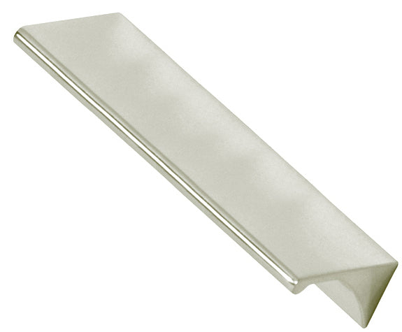 Polished Nickel "Graham" Tab Drawer Pull - Forge Hardware Studio