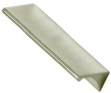 Satin Nickel "Graham" Tab Drawer Pull - Forge Hardware Studio
