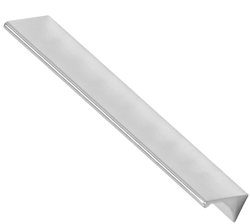 Polished Chrome "Graham" Tab Drawer Pull - Forge Hardware Studio